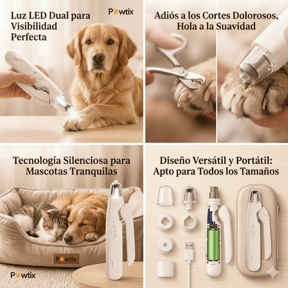 Cortauñas LED para mascotas Pawtix